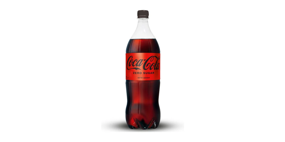 Coca-Cola Zero Sugar, 1 litre PET şişe