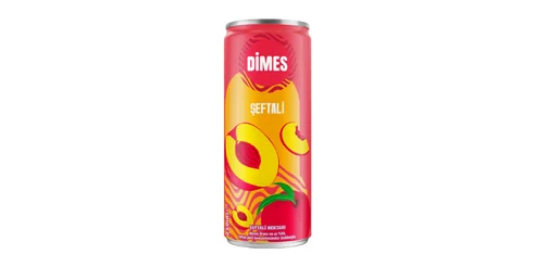 DİMES Şeftali Nektarı, 250 ml kutu
