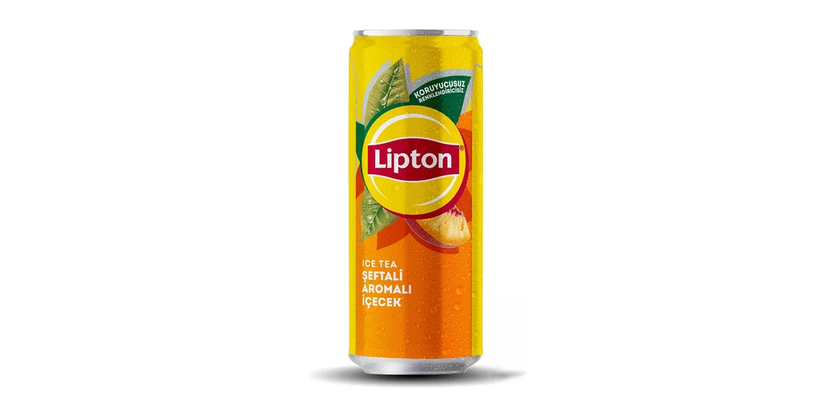 Lipton Ice Tea Şeftali, 330 ml kutu